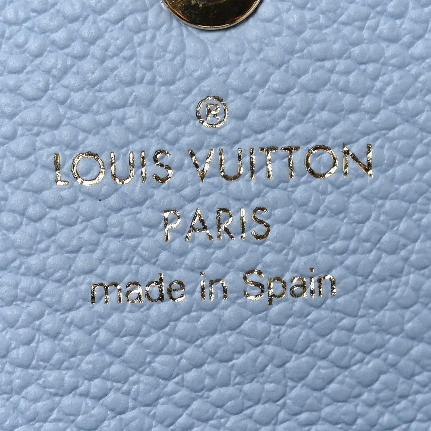 Louis Vuitton Empreinte Rosalie Coin Purse Blue 6 of 7