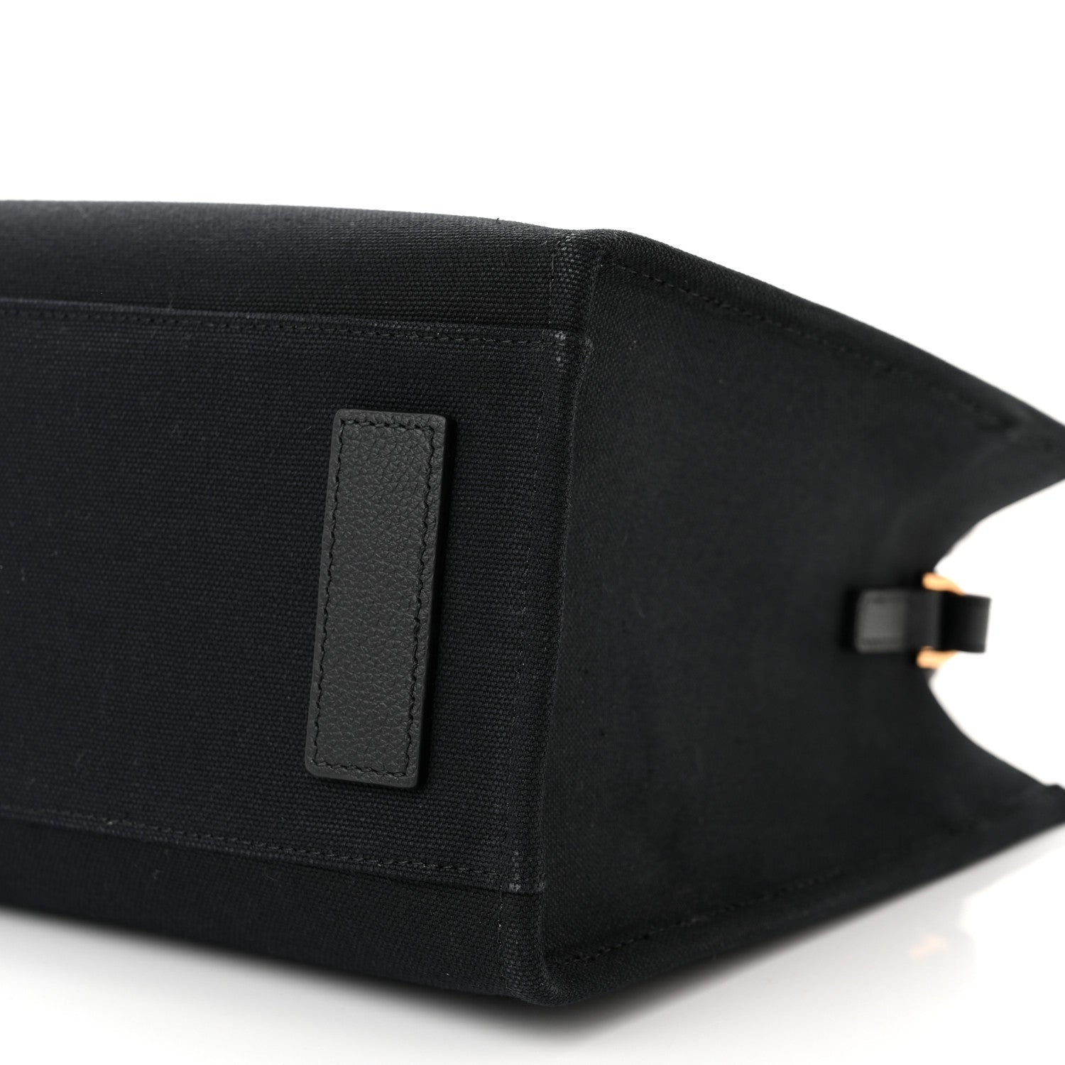 Versace Canvas Calfskin La Medusa Small Tote Black 9 of 12