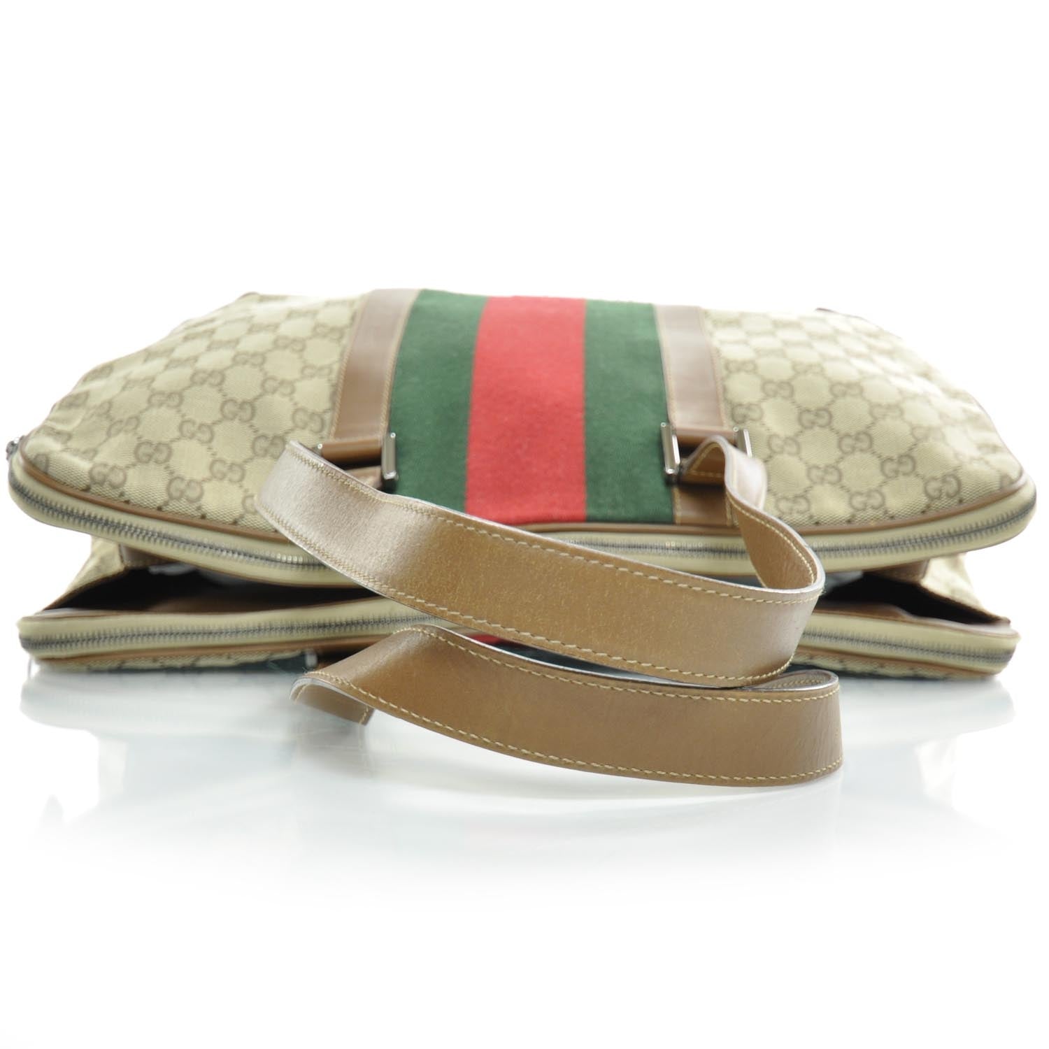 Gucci Monogram Large Web Tote 4 of 10