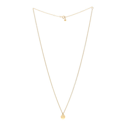 Tiffany 18K Yellow Gold 8mm HardWear Ball Pendant Necklace 3 of 5