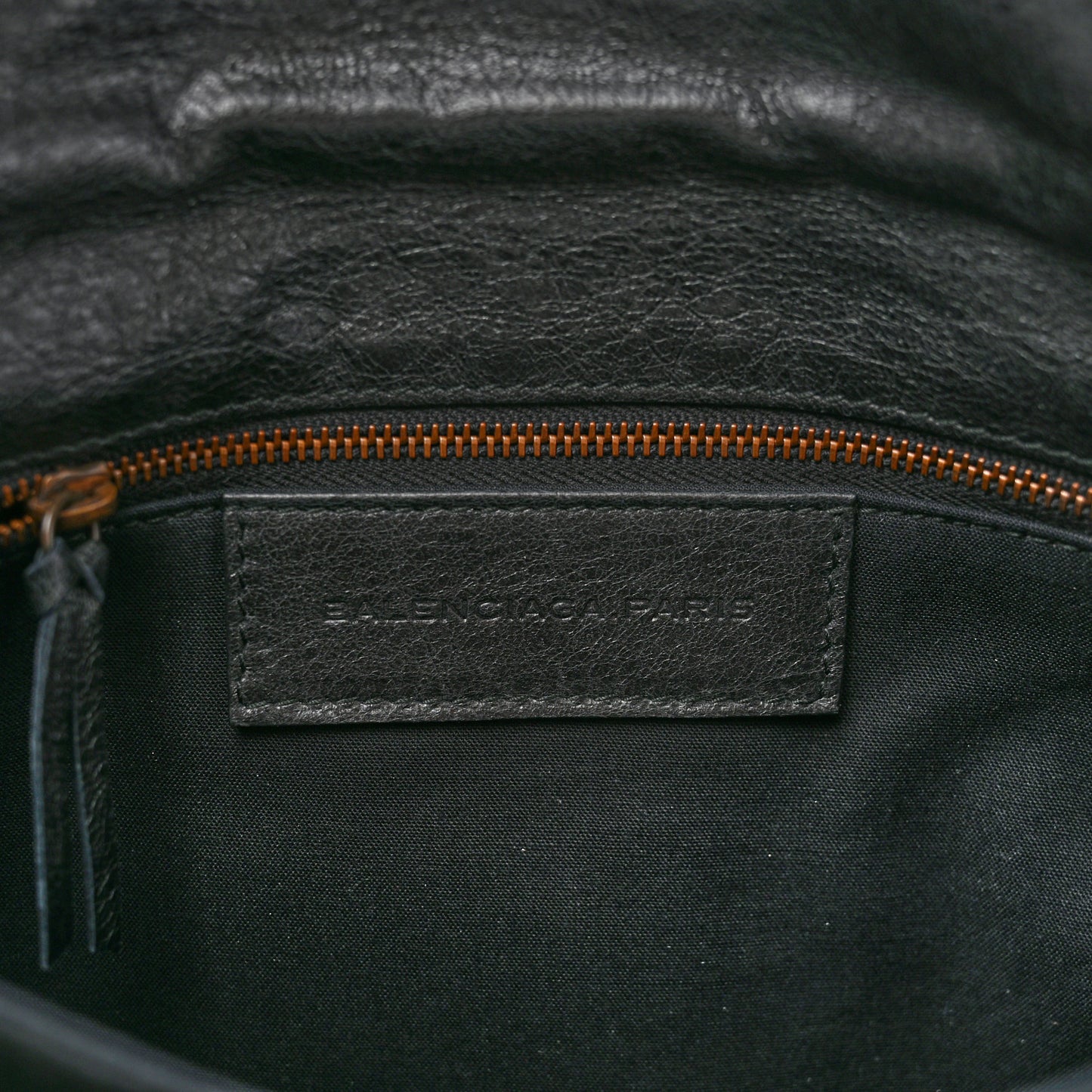 Agneau Classic Hardware Envelope Clutch Black