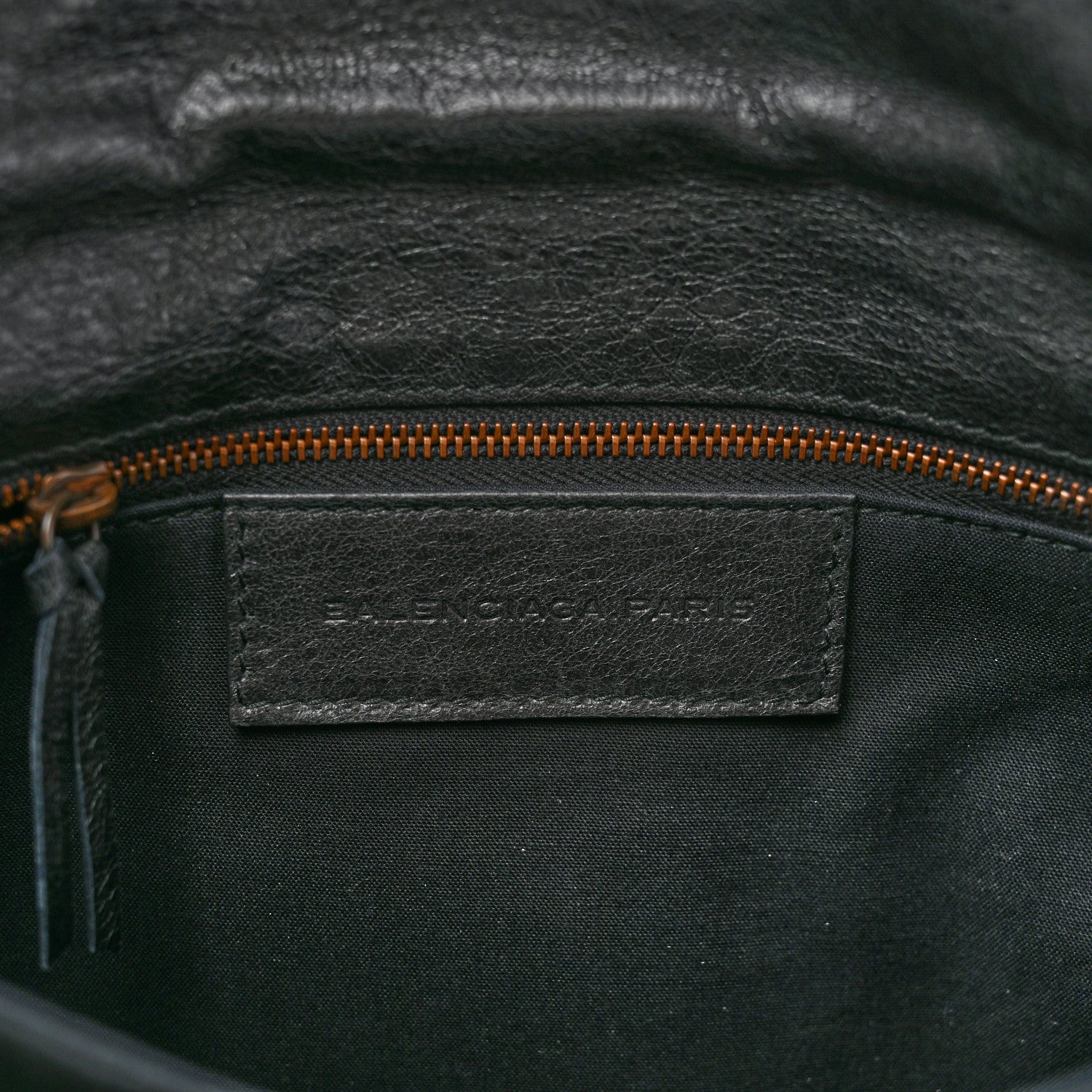 Balenciaga Agneau Classic Hardware Envelope Clutch Black 7 of 7