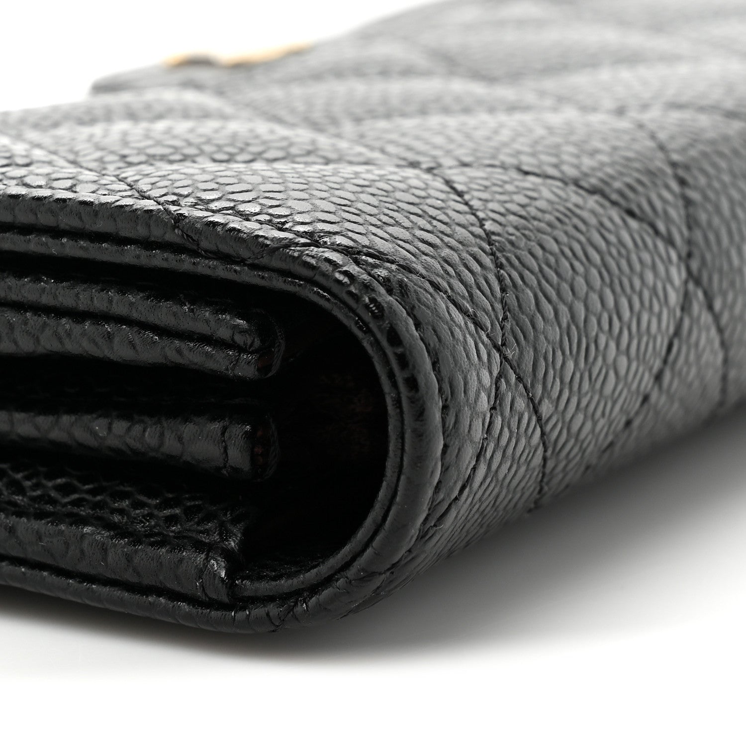 Chanel Caviar Quilted Large Flap Wallet Black 17 of 18