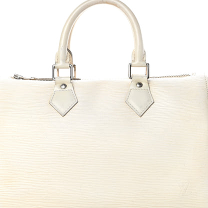 Louis Vuitton Epi Speedy 25 Ivory 8 of 20