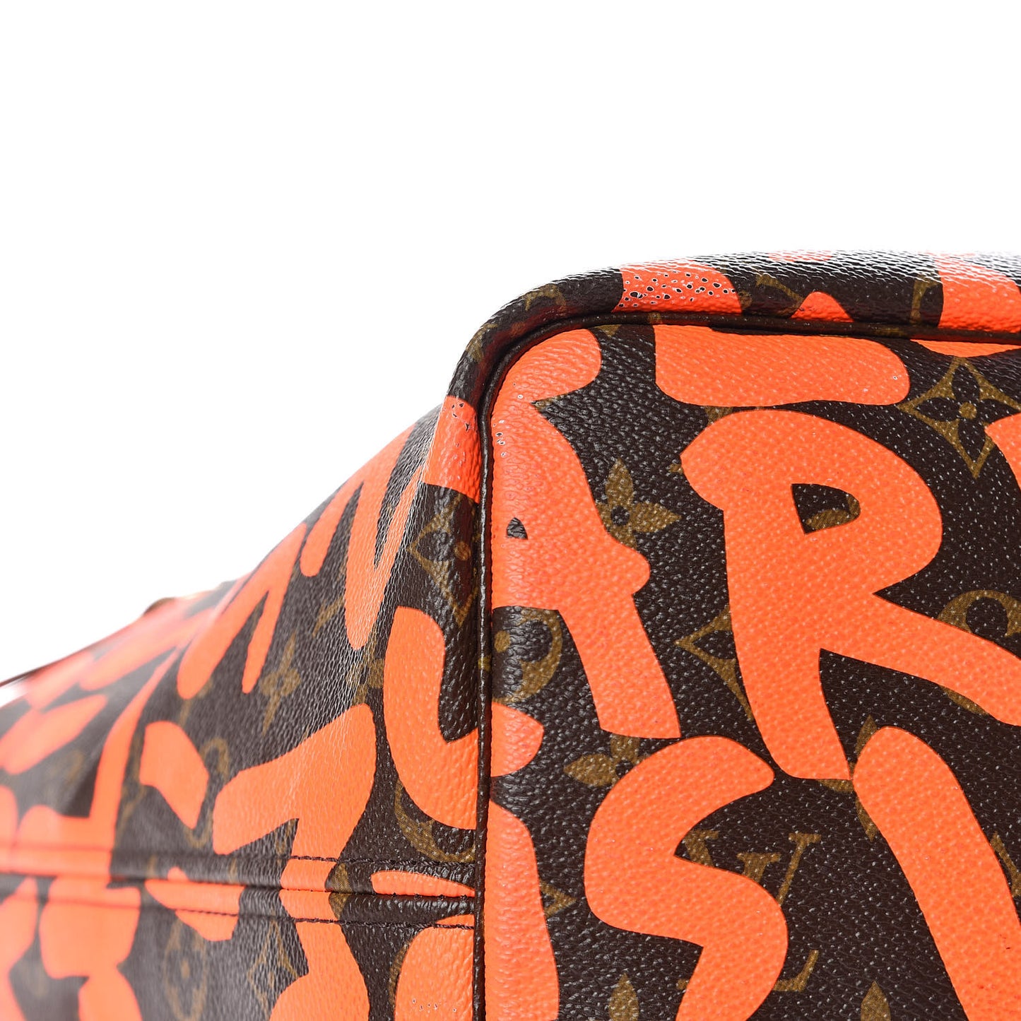 Monogram Graffiti Neverfull GM Orange