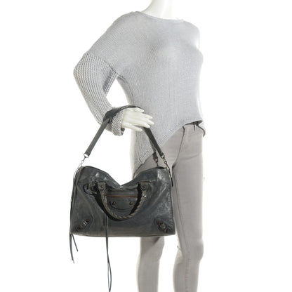 Balenciaga Agneau Classic Hardware City Gris Tarmac 2 of 8