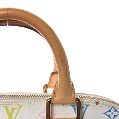 Louis Vuitton Monogram Multicolor Alma White 10 of 23