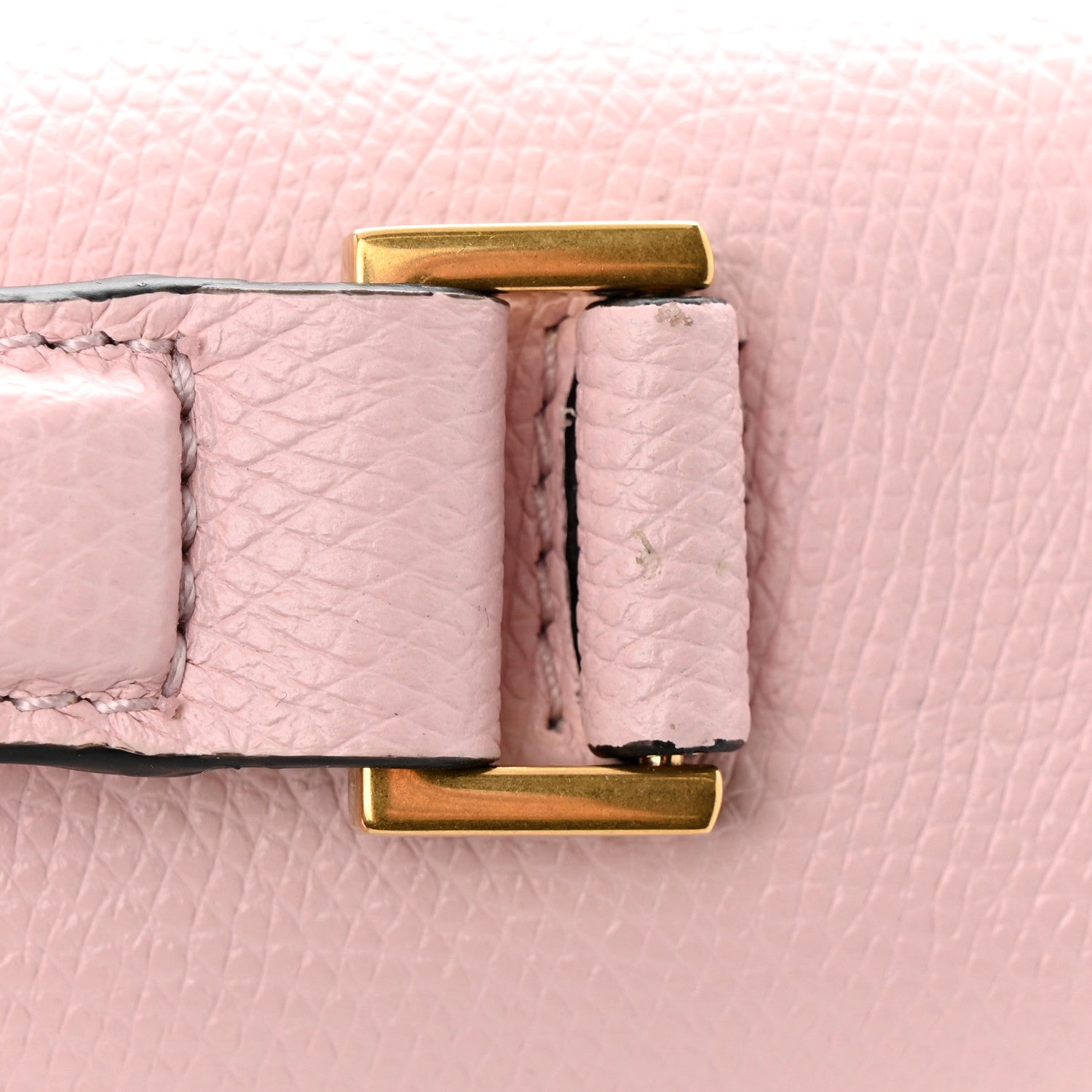 Valentino Garavani Grainy Calfskin Small VSling Top Handle Bag Rose Quartz 10 of 11
