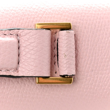 Valentino Garavani Grainy Calfskin Small VSling Top Handle Bag Rose Quartz 10 of 11