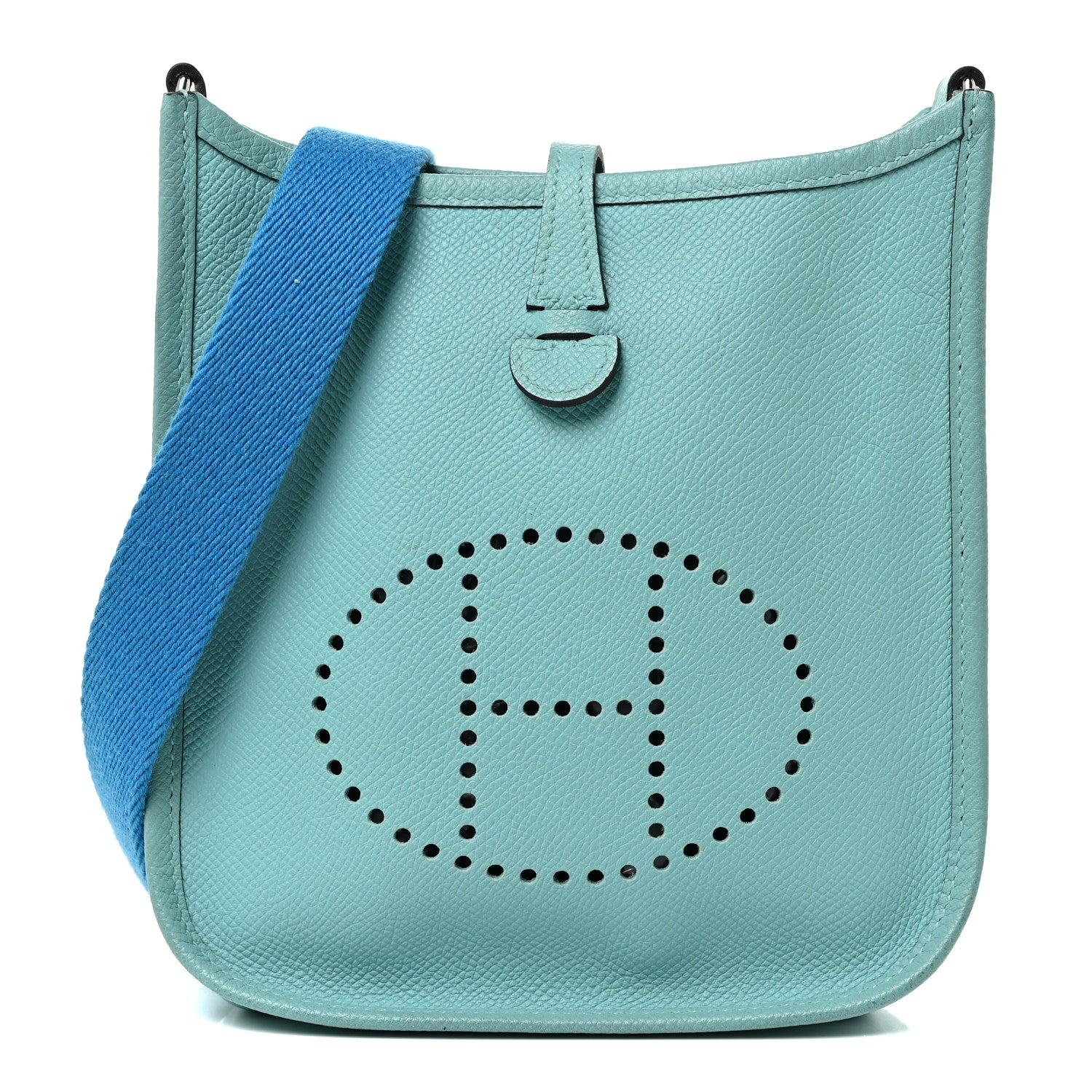 Hermes Epsom Evelyne TPM Bleu Atoll Bleu Zanzibar 1 of 17