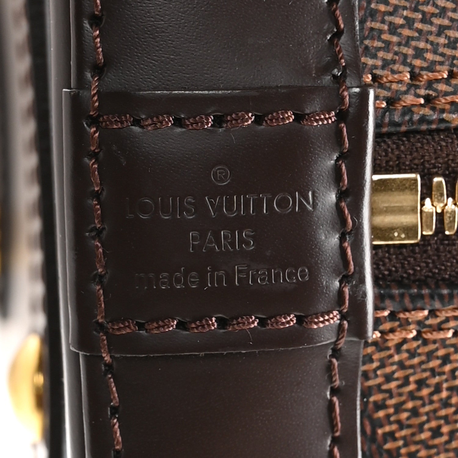 Louis Vuitton Damier Ebene Alma BB 6 of 10