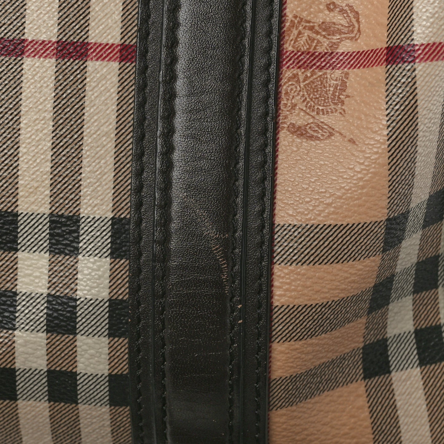 Haymarket Check Medium Alchester Bowling Bag Chocolate
