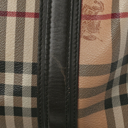 Burberry Haymarket Check Medium Alchester Bowling Bag Chocolate 10 of 14