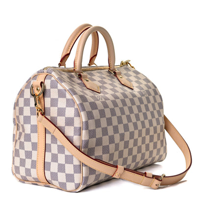Louis Vuitton Damier Azur Speedy Bandouliere 30 3 of 10