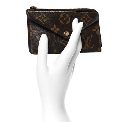 Louis Vuitton Monogram Recto Verso Card Holder Black 2 of 7