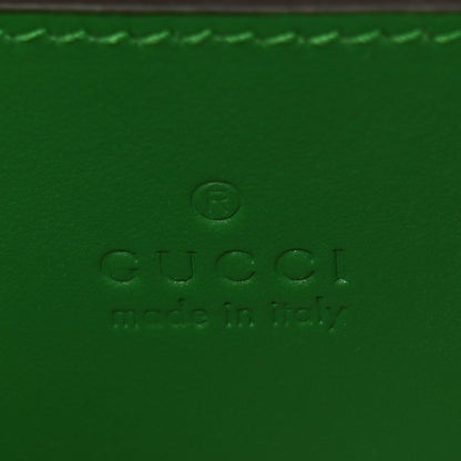 Gucci Calfskin GG Matelasse Mini Top Handle Bag Spring Green 6 of 10