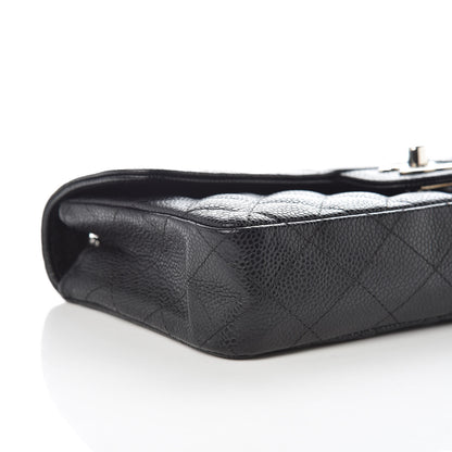 Chanel Caviar Quilted East West Flap Black 8 of 9