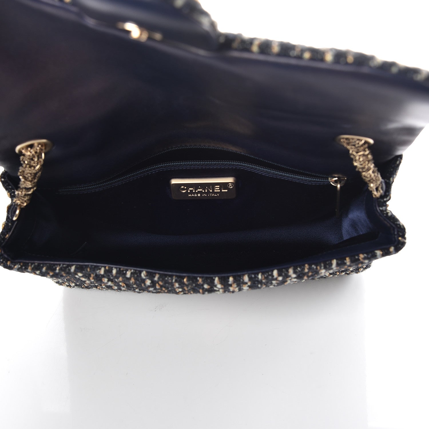 Chanel Tweed Westminster Pearl Flap Multicolor 5 of 10