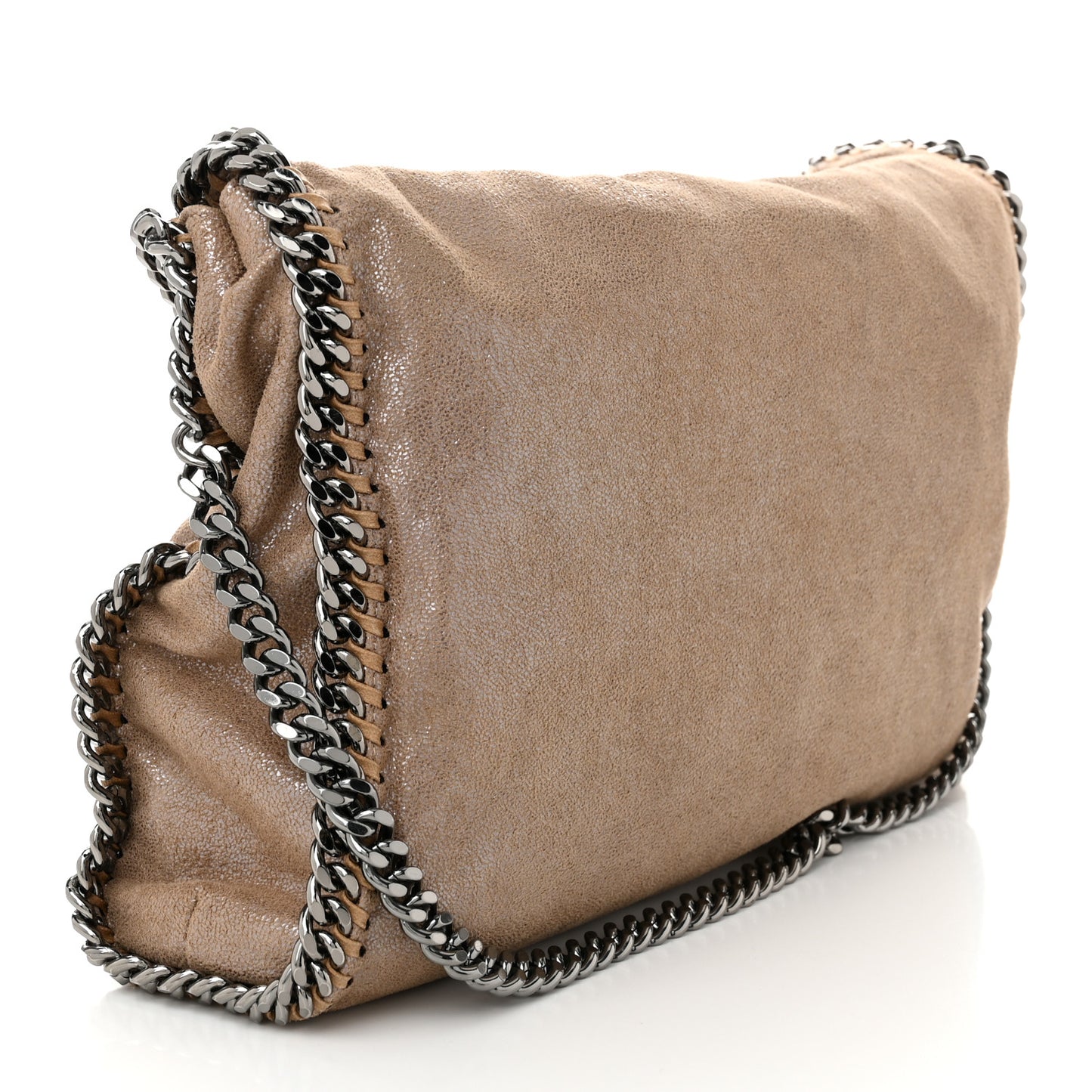 Shaggy Deer Small Falabella Tote Taupe