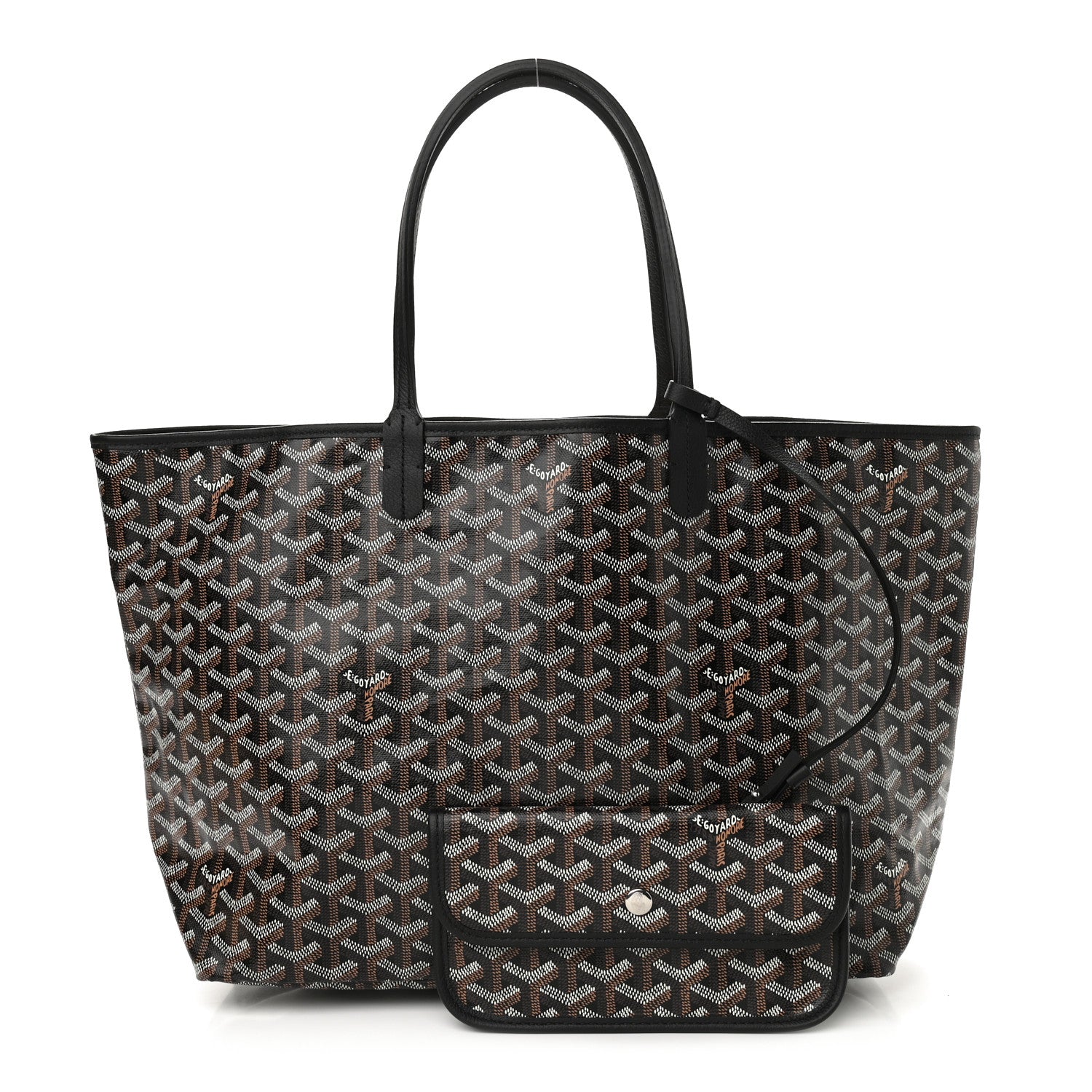 Goyard Goyardine Saint Louis PM Black 1 of 9