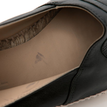 Chanel Lambskin CC Espadrilles 38 Black 7 of 7