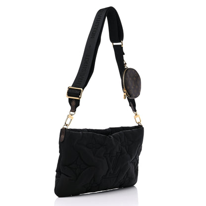 Louis Vuitton Econyl Monogram Pillow Maxi Multi Pochette Accessories Black 3 of 8