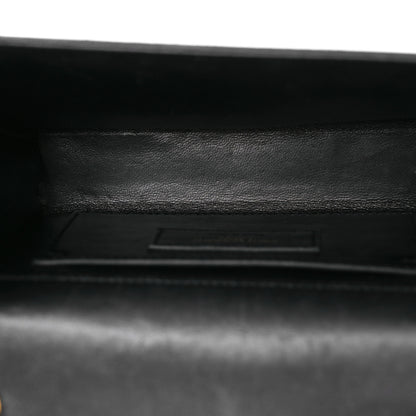 Saint Laurent Suede Small Classic Monogram Kate Tassel Satchel Black 5 of 10