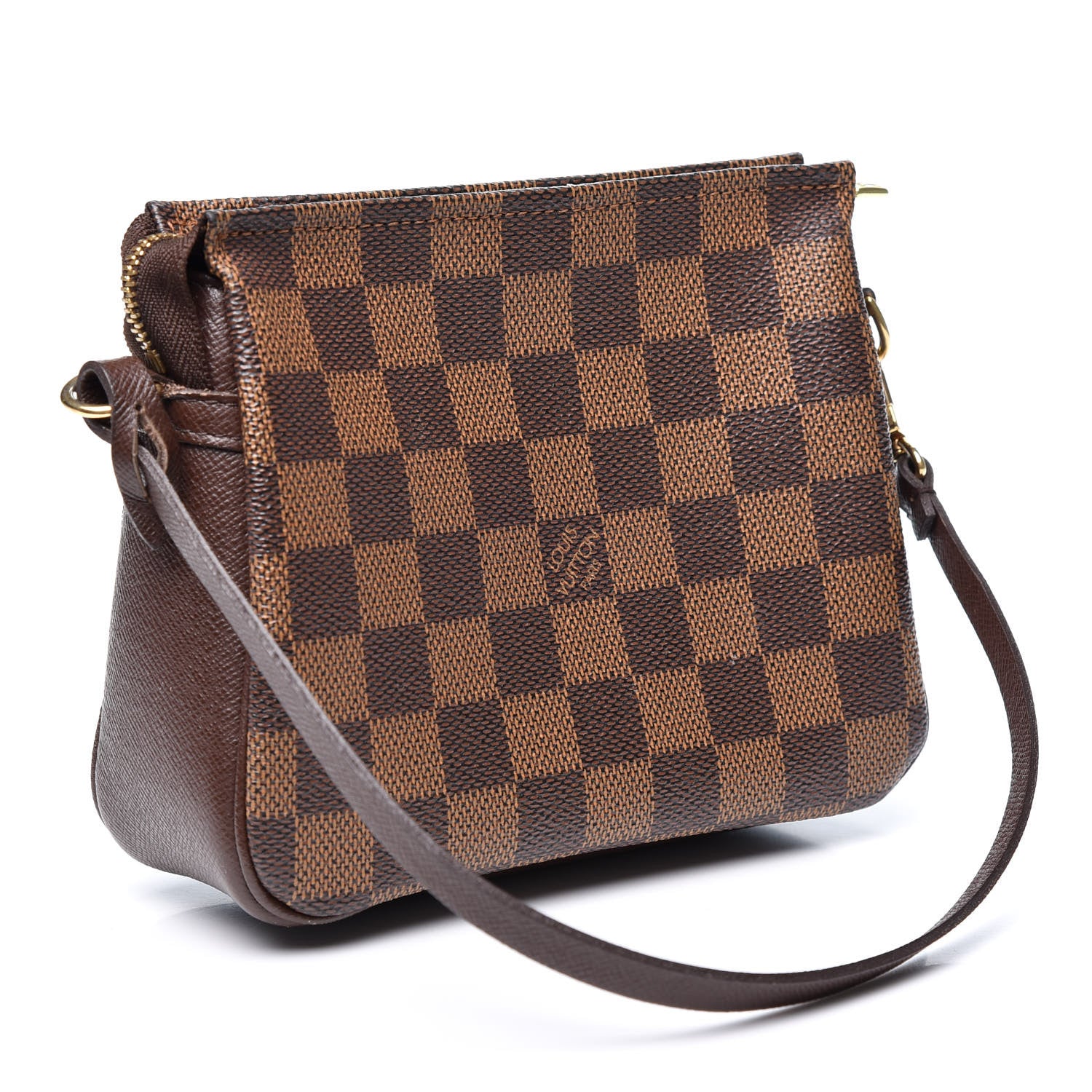 Louis Vuitton Damier Ebene Trousse Make Up Bag Pochette 2 of 10