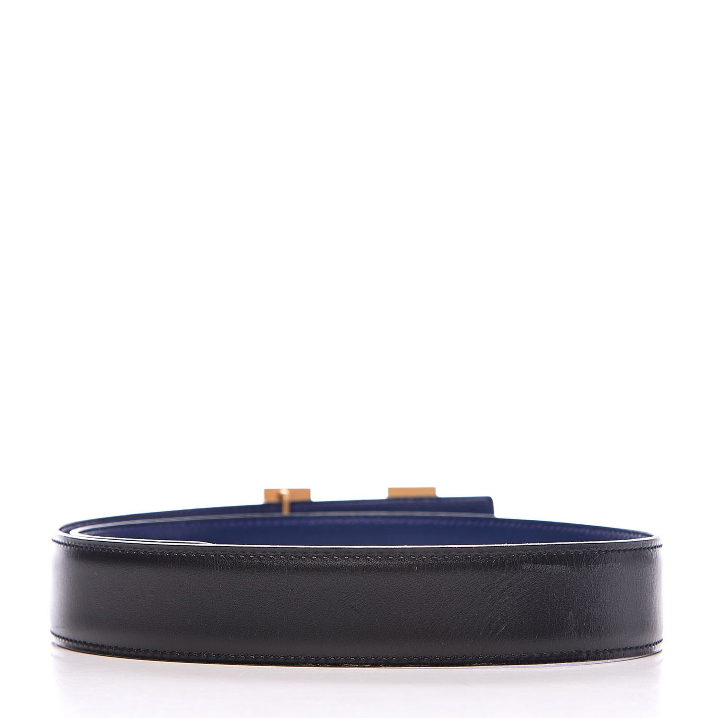 Box Chamonix 32mm H Belt 65 Black Bleu Marine