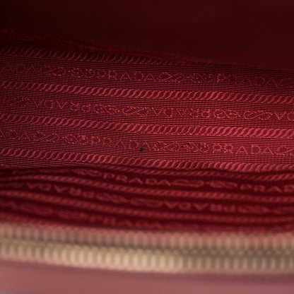 Prada Saffiano Lux Medium Galleria Double Zip Tote Fuoco 11 of 13
