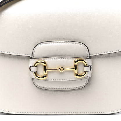 Gucci Azalea Calfskin Horsebit 1955 Shoulder Bag Mystic White 10 of 10