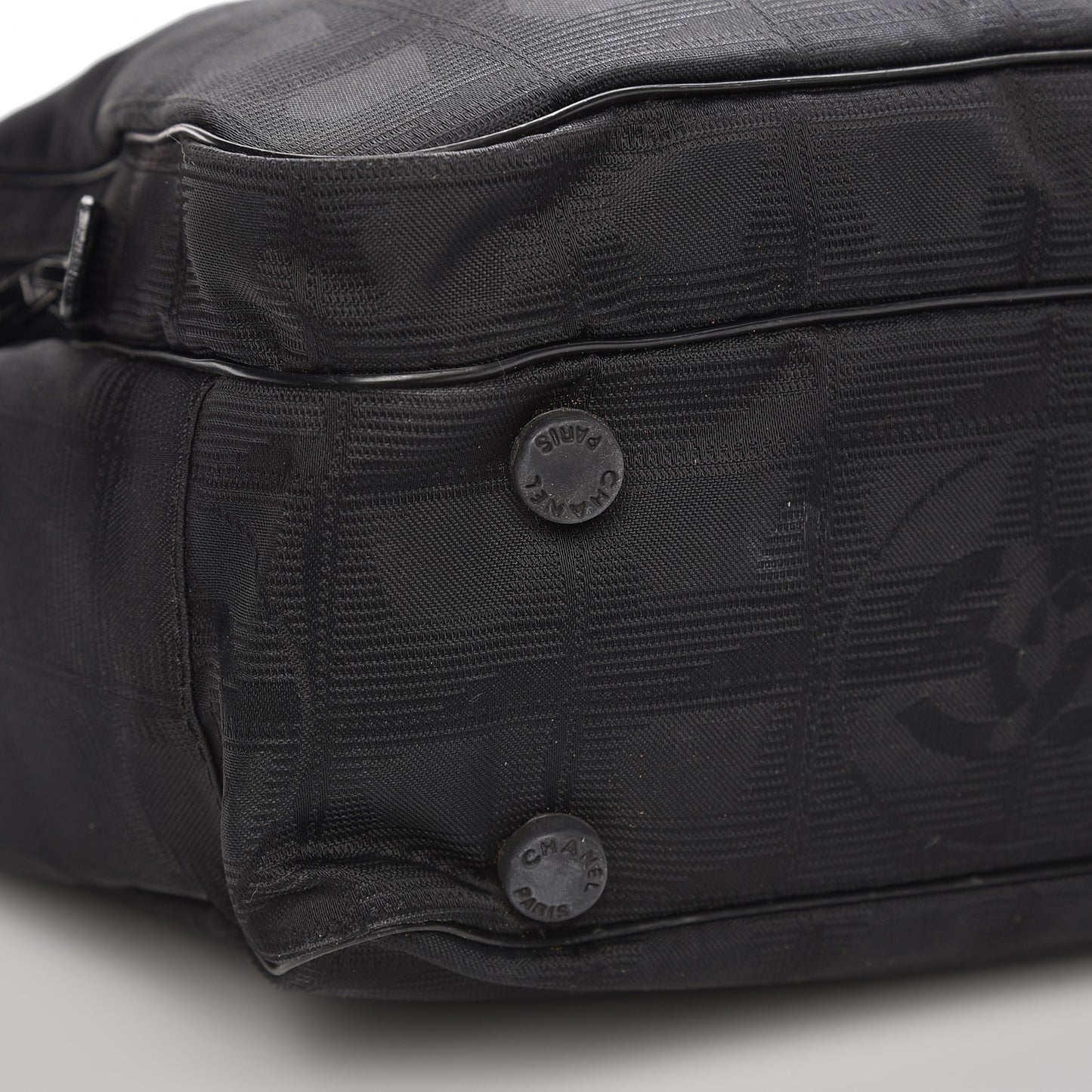 Nylon Travel Tote Black