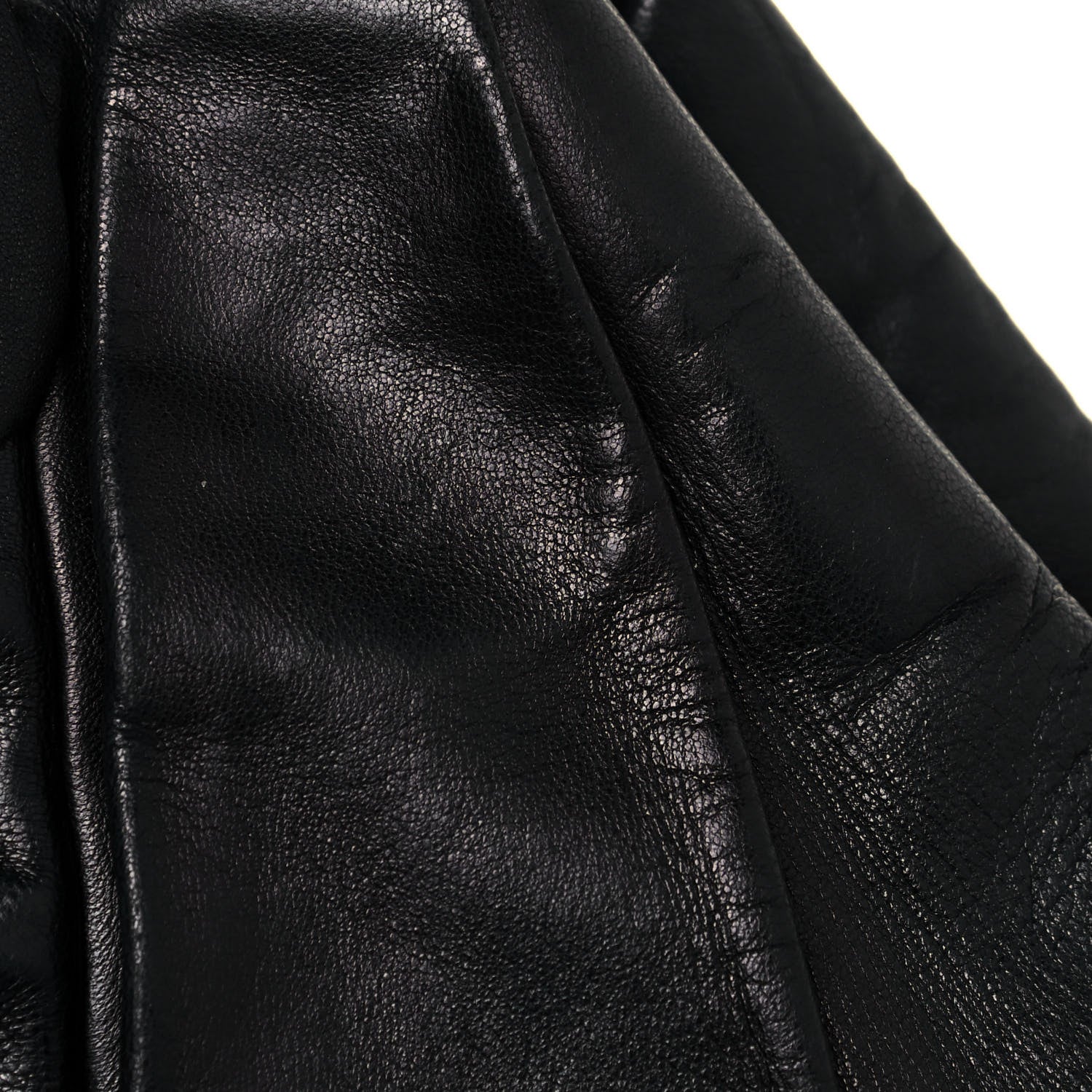 Prada Nappa Ruffle Hobo Black 13 of 15