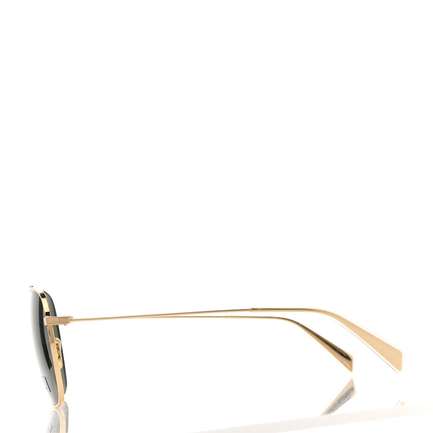 Celine Aviator Sunglasses CL40063U Gold 3 of 8