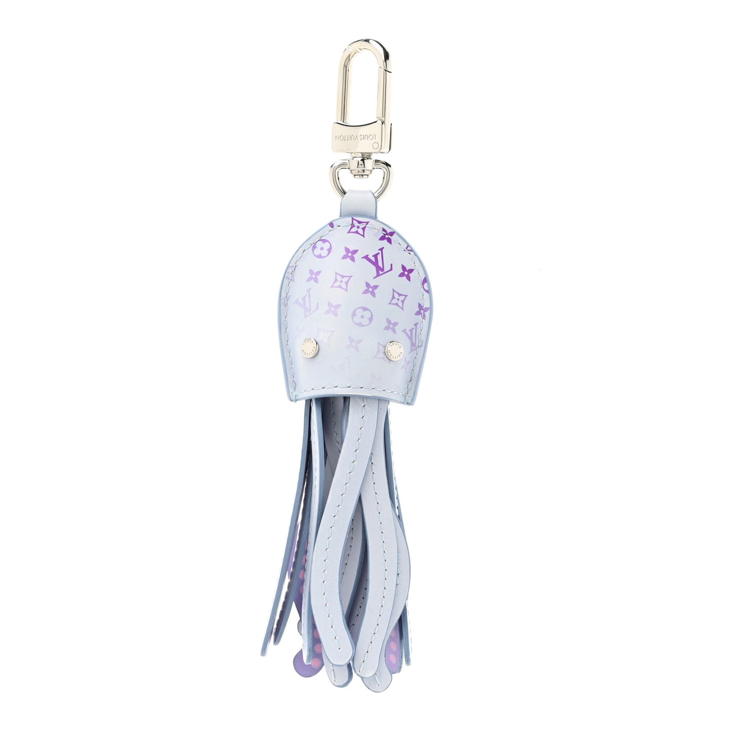 LV Octopus Bag Charm Blue