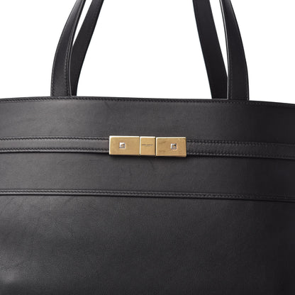 Saint Laurent Calfskin Large Manhattan Shopper Tote Black 9 of 9