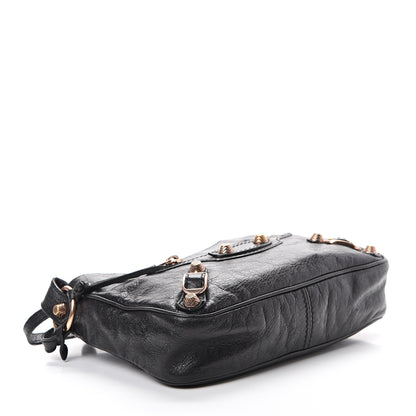 Balenciaga Agneau Giant 12 Rose Gold Hardware Hip Black 3 of 14