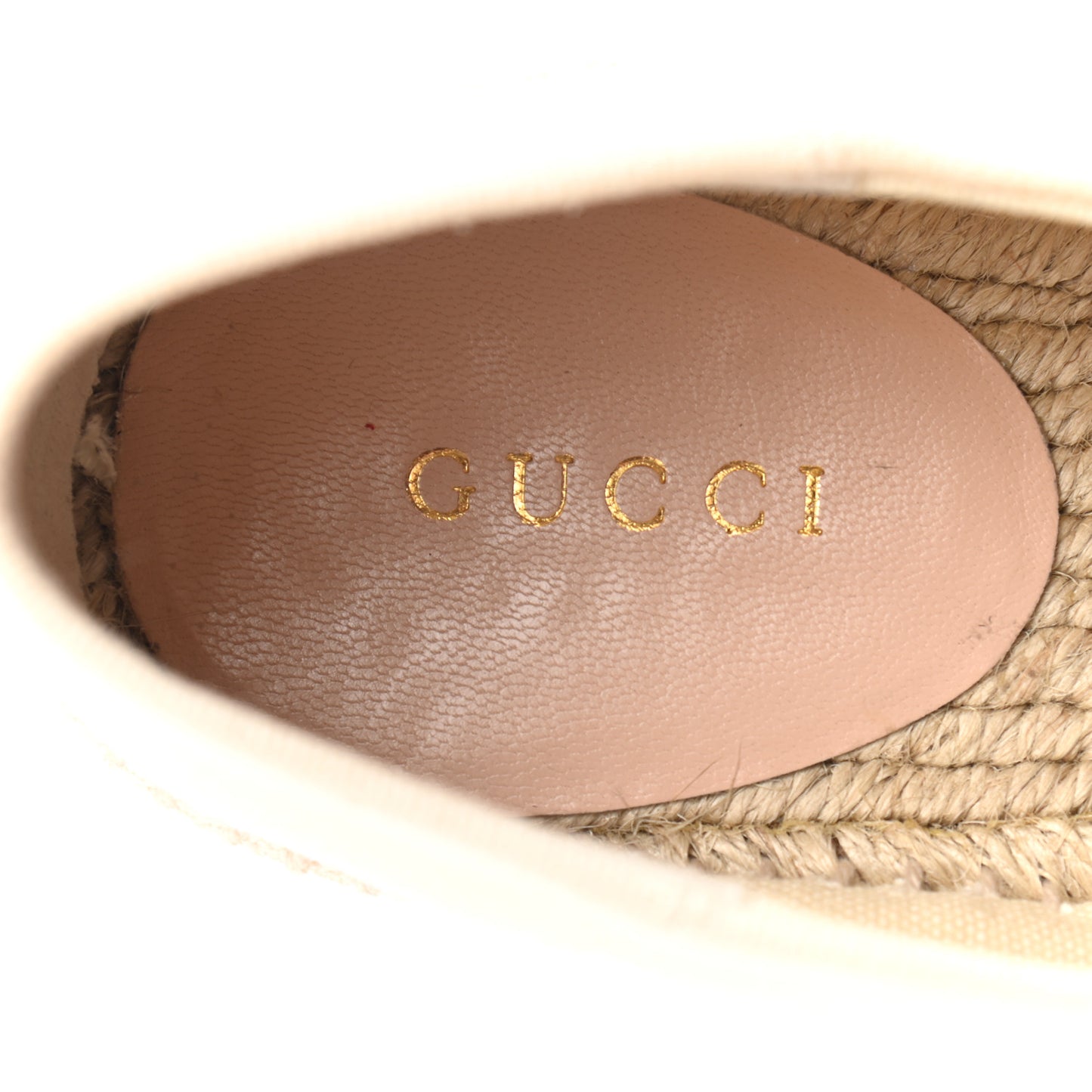 Canvas Logo Lace-Up Platform Espadrilles 37 Greggio Grege
