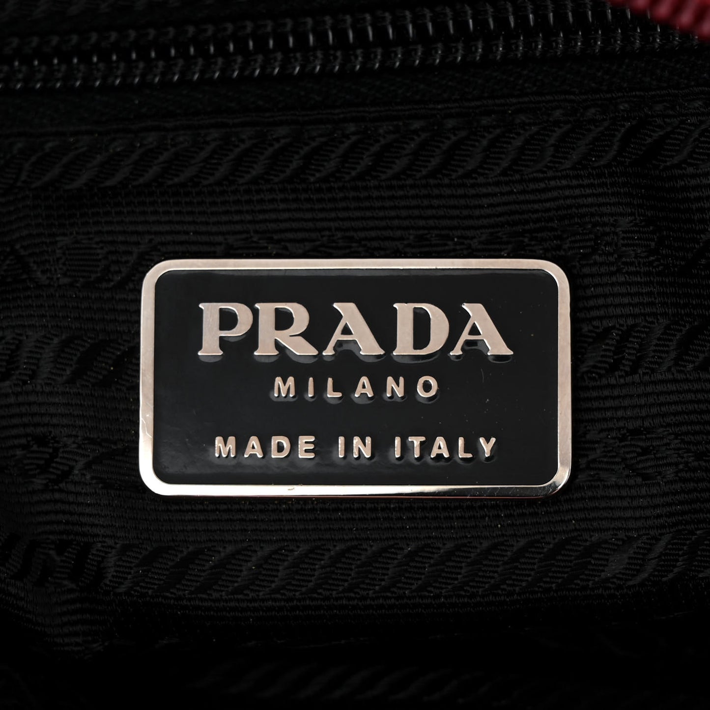 Tessuto Nylon Shoulder Bag Fuoco