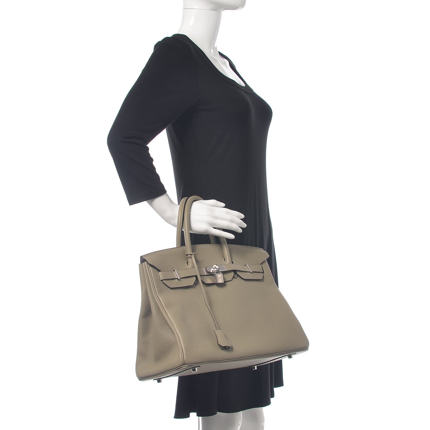 Taurillon Clemence Birkin 35 Sauge