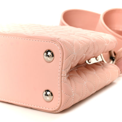 Louis Vuitton Lambskin Quilted Flower Capucines BB Pink 9 of 9