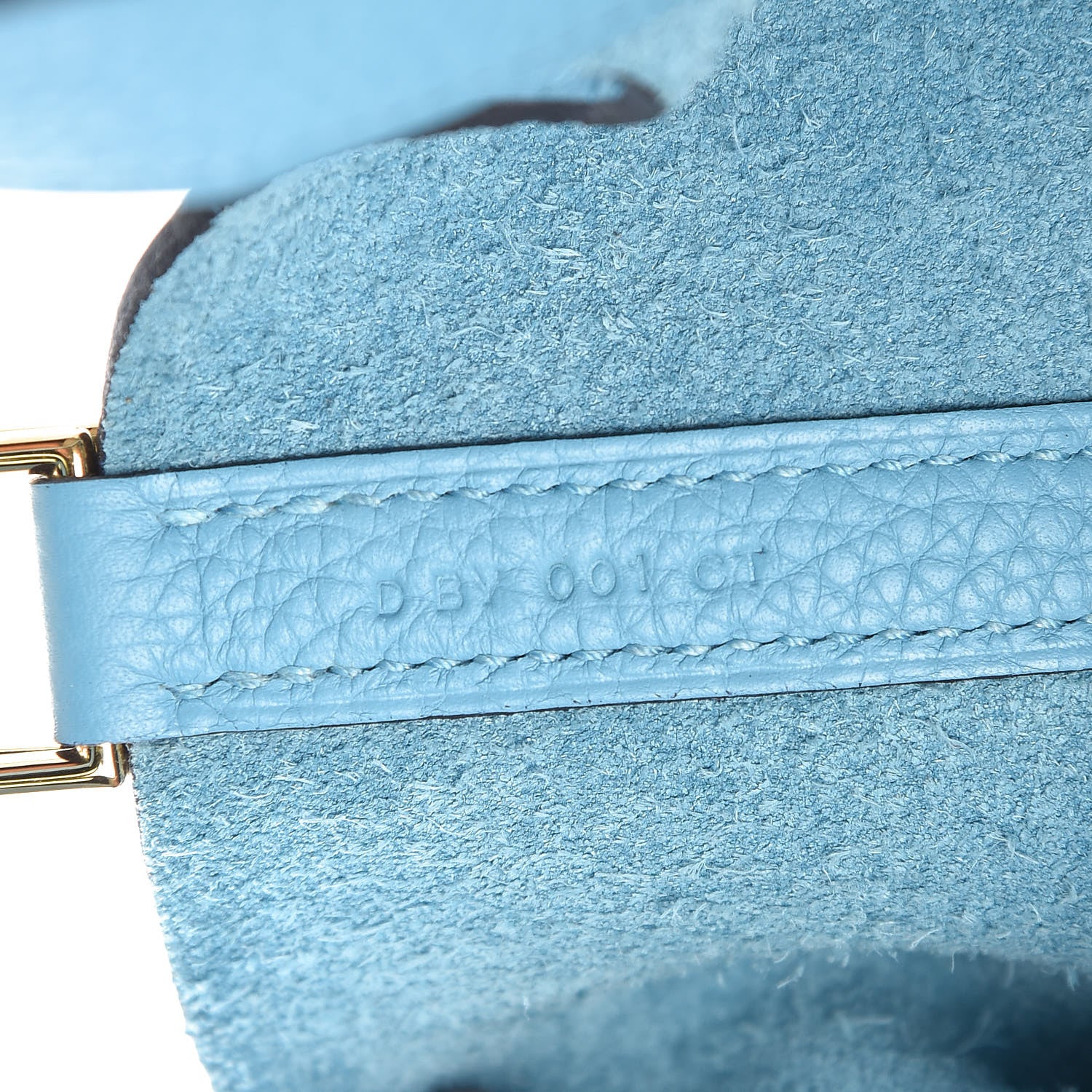 Hermes Taurillon Clemence Picotin Lock 18 PM Bleu Du Nord 9 of 10