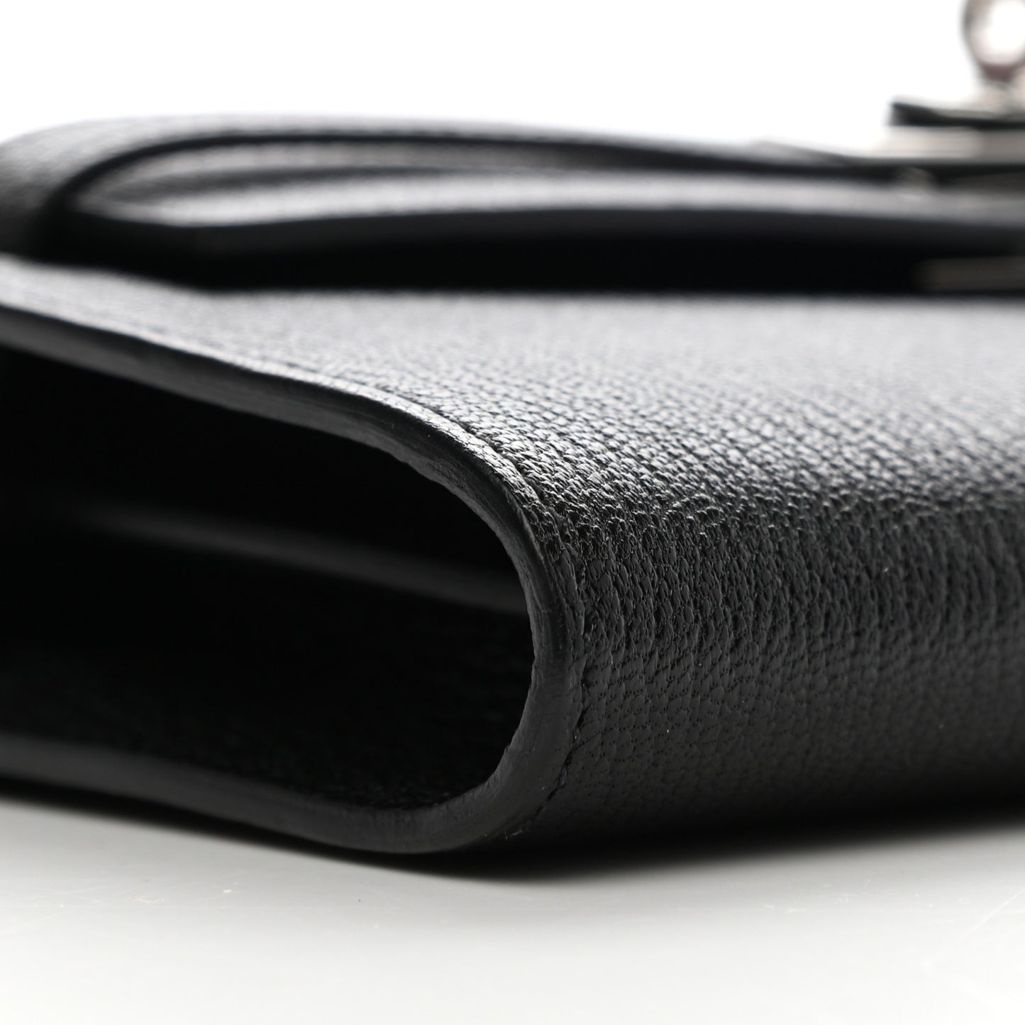 Chevre Mysore Kelly Wallet To Go Black