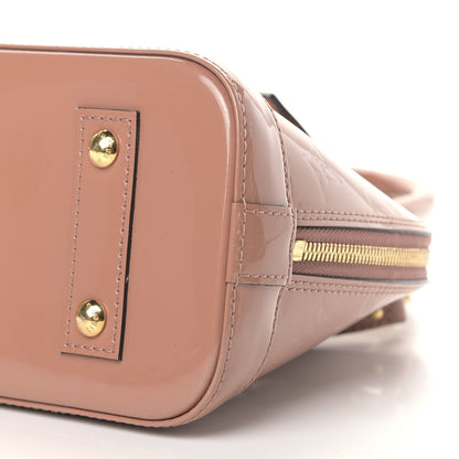 Louis Vuitton Vernis Alma BB Rose Velours 6 of 8