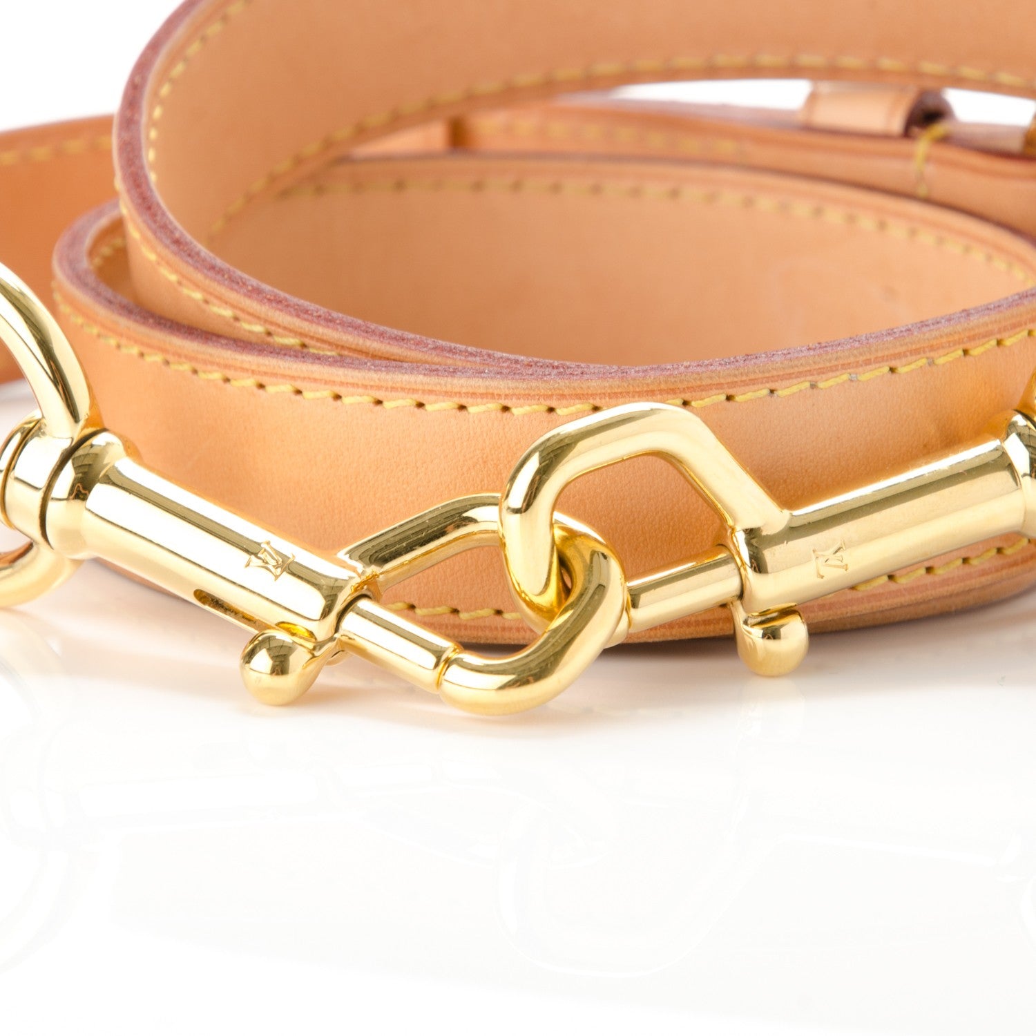 Louis Vuitton Vachetta 25mm Adjustable Shoulder Strap VVN 3 of 5