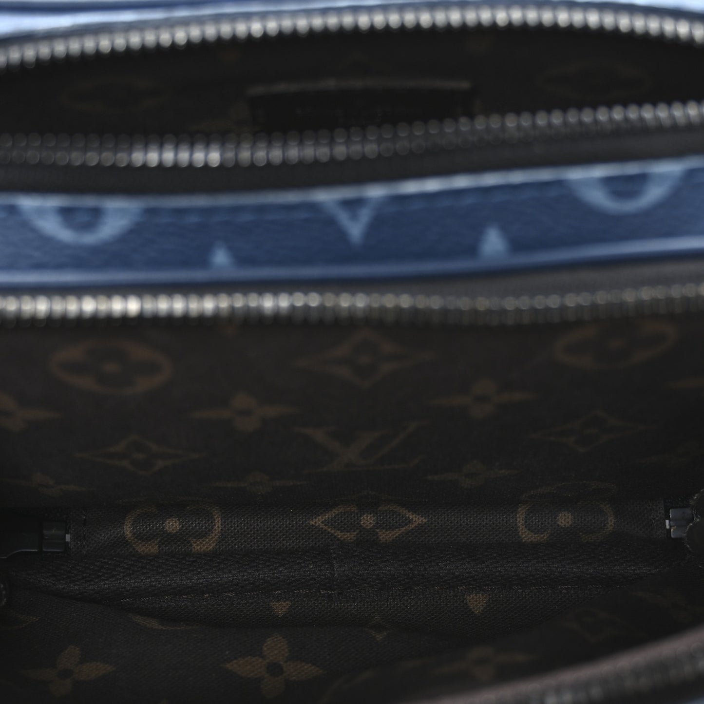 Monogram Alpha Wearable Wallet Atlantic Blue