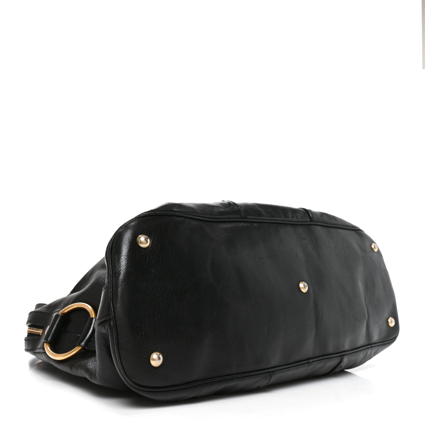 Calfskin Oversized Muse Black