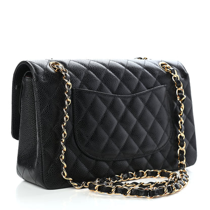 Chanel Caviar Quilted Medium Double Flap Black 3 of 9