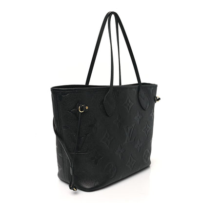 Louis Vuitton Empreinte Monogram Giant Neverfull MM Black 4 of 11