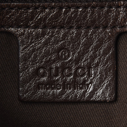 Gucci Monogram Medium Interlocking Icon Shoulder Bag Dark Brown 6 of 10